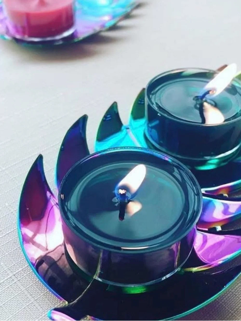 PartyLite beautiful feathered